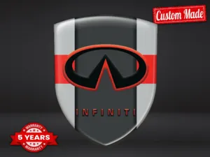 Infiniti Autocollants Silicone Auto Édition Qualité Perso